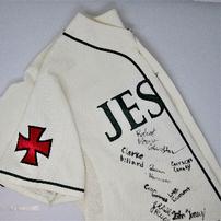Strake Jesuit Baseball Jersey Signed by SJ baseball players 202//202
